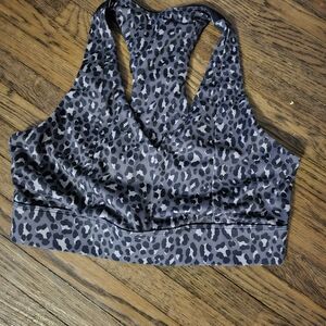 Leopard Print Women's Sports Bra